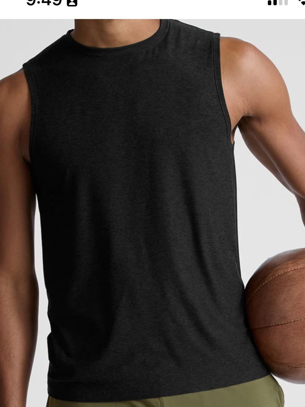 NWT BEYOND YOGA Always Beyond Men's Muscle Tank 2.0 M